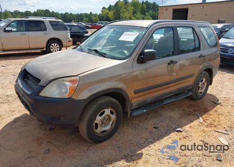 2002 Honda Cr-V Lx z USA, uszkodzony, nr VIN JHLRD68412C014452